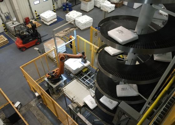 ODM SS316L Automatic Bag Slitter With Screw Feeders