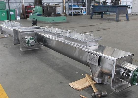 High Pressure Resistant Double Shafts Q235 Solid Conveying System