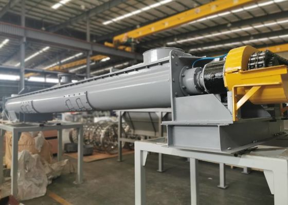 Large Capacity Solid Material DN250 Powder Screw Conveyor