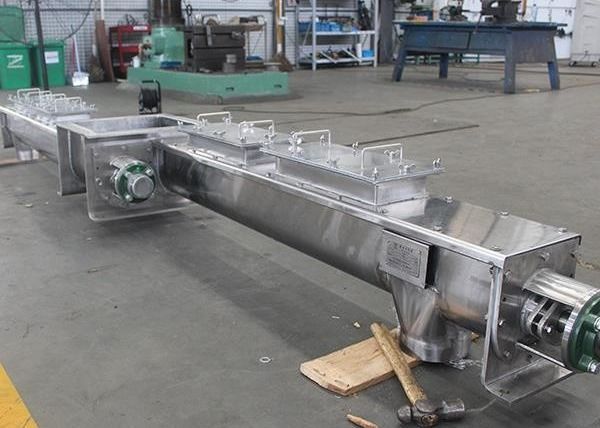 High Pressure Resistant Double Shafts Q235 Solid Conveying System
